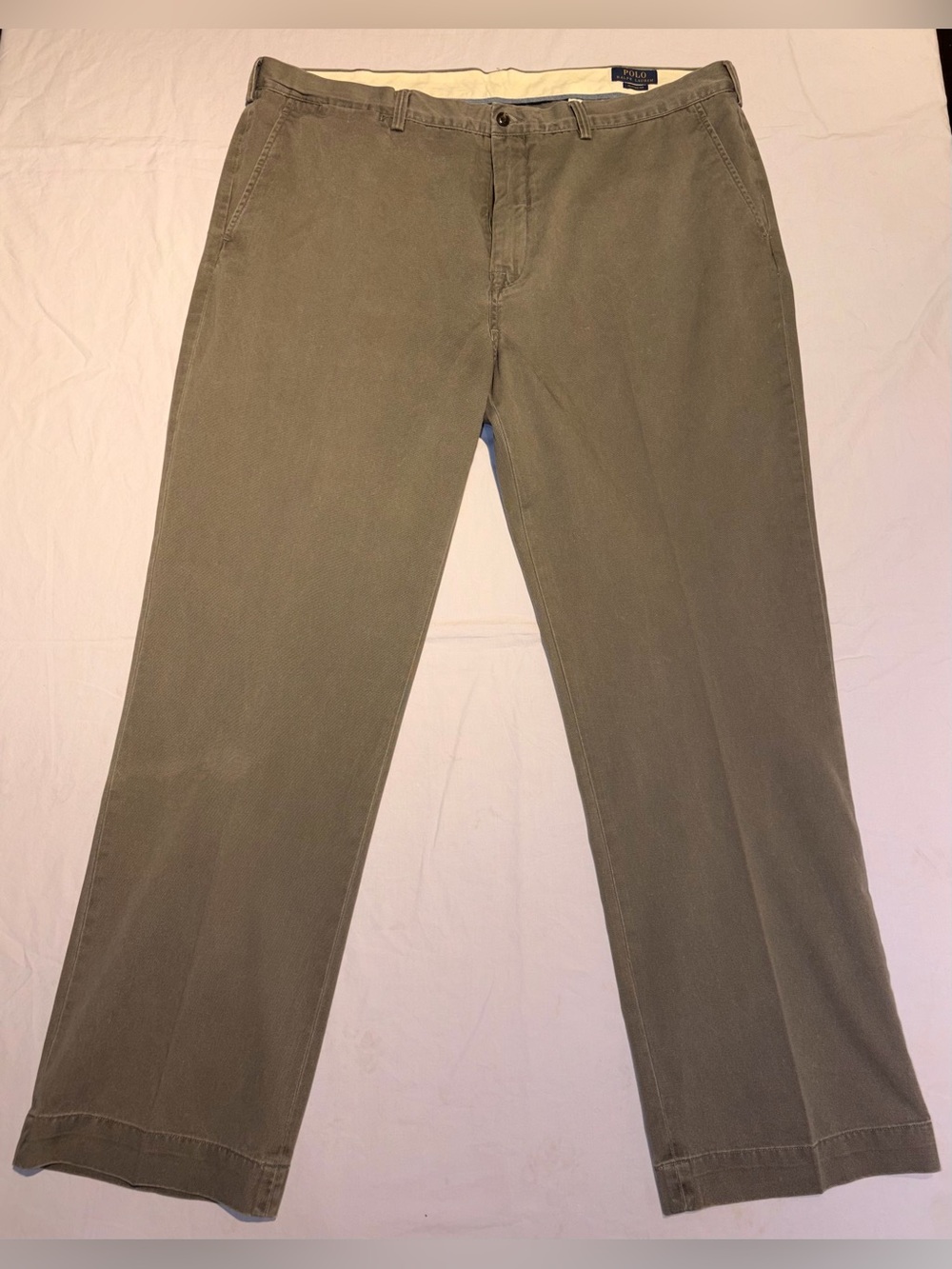 Polo Ralph Lauren Men’s Classic Fit Chino Pants Light Gray 42x32